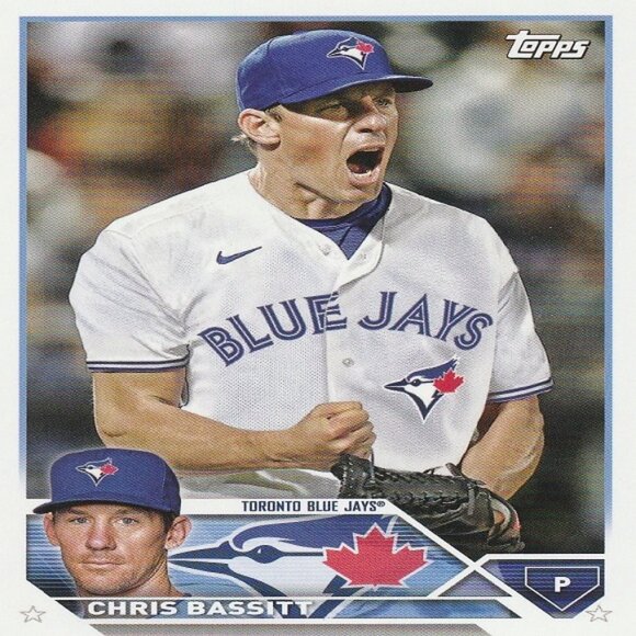 Chris Bassitt - 2023 Topps Toronto Blue Jays Team Set MLB Card - Number TOR-13 - Picture 1 of 2